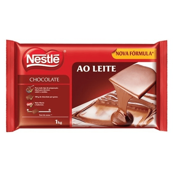 CHOCOLATE NESTLÉ 1KG AO LEITE (7891000104828)