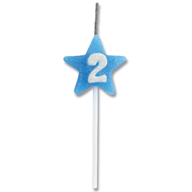 VELA FESTCOLOR STAR CITRUS AZUL N°2 C/1UN. (7899348521444)