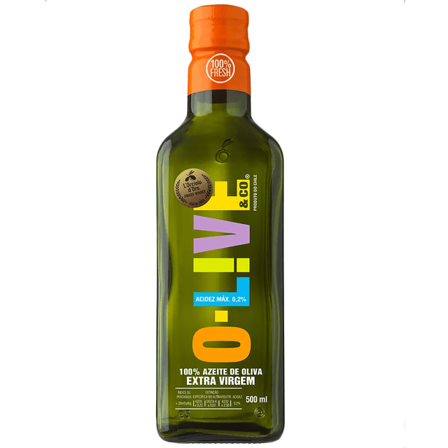 AZEITE O-LIVE EXTRA VIRGEM 500ML VIDRO (7804622380167)