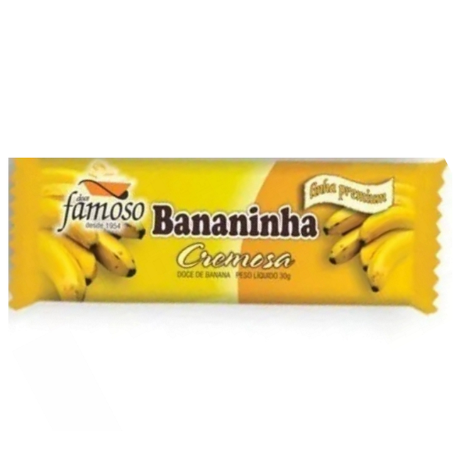 BANANINHA CREMOSA FAMOSO 30G (7898058980633)