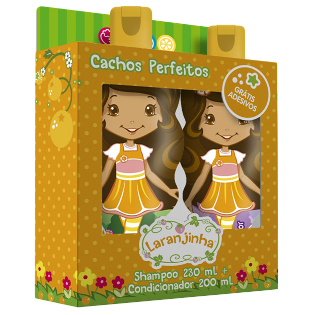 SHAMPOO + COND.230/200ML LARANJINHA CACHOS PERF.+ AD.GR (7898639302281)