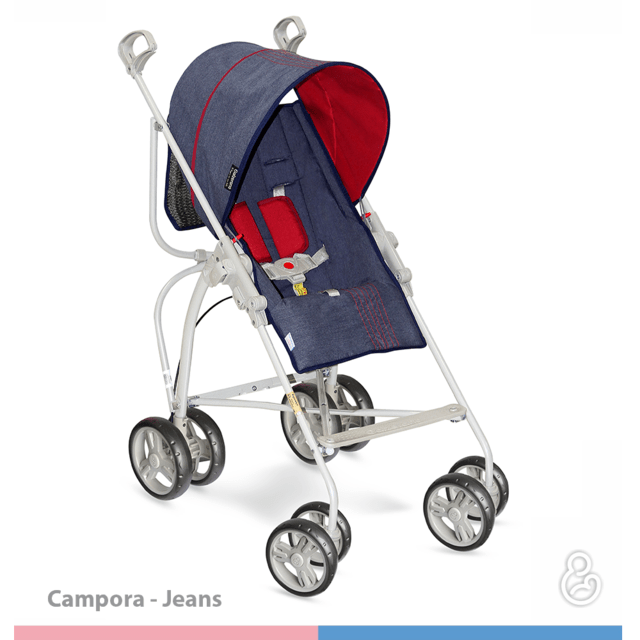 CARRINHO PARA BEBÊ GALZERANO CAMPORA JEANS (7898089229077)