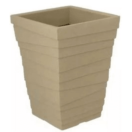VASO BELLAS ARTES DEGRAU POLIETILENO G BEGE 58X41X41 REF.22607 (7908052014248)