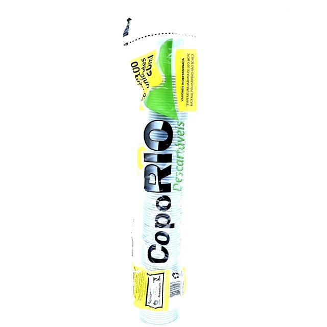 COPO DESCARTÁVEL COPO RIO 50ML C/100UN. TRANSPAREN (7898959515057)