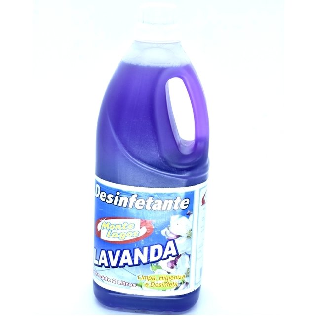 DESINFETANTE MONTE LAGOS 2LTS LAVANDA (7898180820784)
