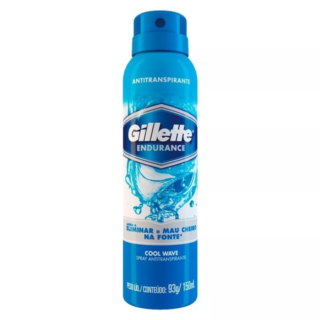 DESODORANTE AEROSOL GILLETE 150ML COOL WAVE (7500435135085)