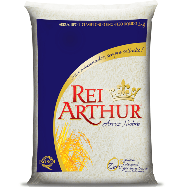 ARROZ REI ARTHUR 2KG TIPO 1 POLIDO (7896754600213)