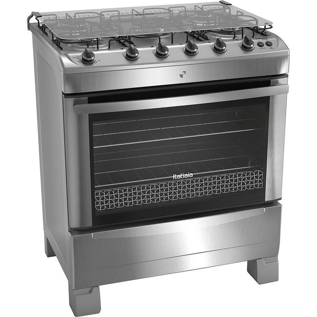 FOGÃO 5 BOCAS ITATIAIA DREAM INOX (7892946310458)
