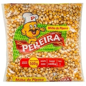 MILHO PIPOCA PEREIRA 500G TRADICIONAL (7898084090214)