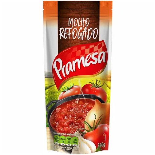 MOLHO PRONTO PRAMESA 340G SACHÊ REFOGADO (7898920223363)