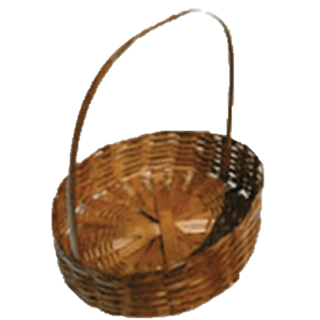CESTA BAMBU OVAL 30CM CÓD.1480 (7908052000081)