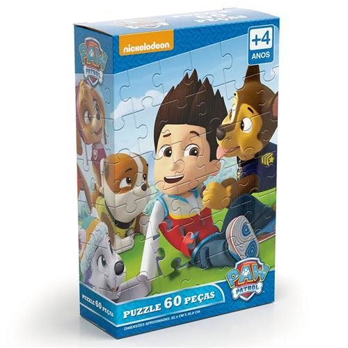 QUEBRA-CABEÇA NICKELODEON PATRULHA CANINA 60 PÇS REF.3352 (7908010133523)