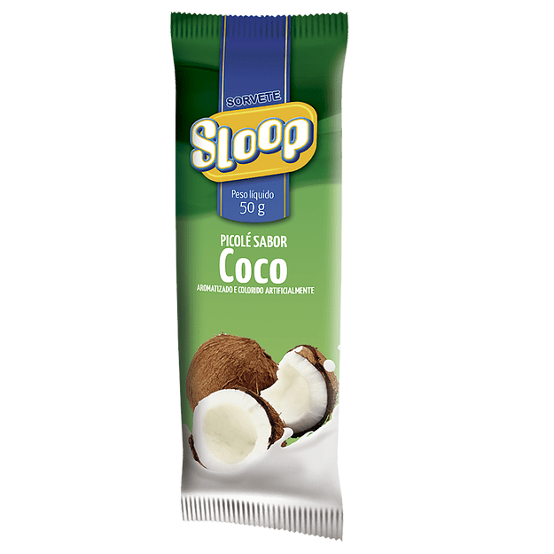 PICOLÉ SLOOP 50G COCO (7898279710194)