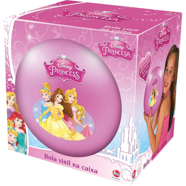 BOLA LIDER VINIL NA CAIXA PRINCESA (7898125115654)