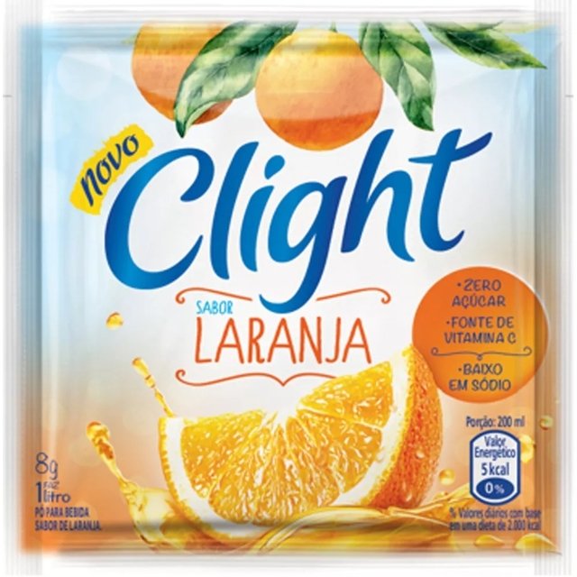REFRESCO CLIGHT 8G LARANJA (7622210696632)