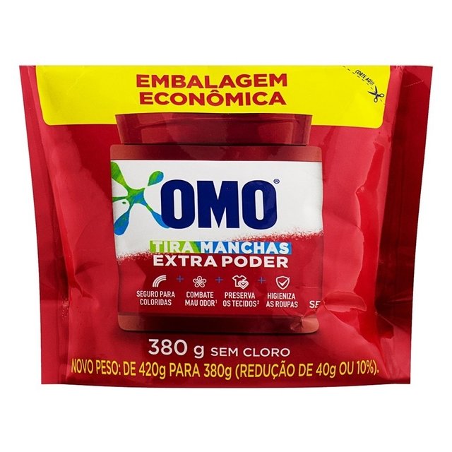 TIRA MANCHAS OMO 380G EXTRA PODER (7891150062092)
