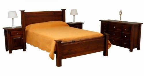 Medio Juego Dormitorio Milan - Madera Maciza Mobilia
