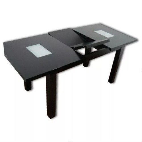 Juego Comedor Mesa Extensible Laqueada 160 + 6 Sillas Oferta