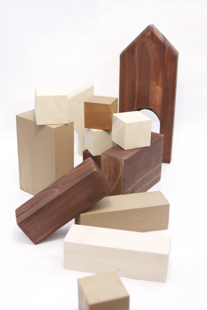 Madera De Grandes Meraki Bloques Juguetes 354LARjq