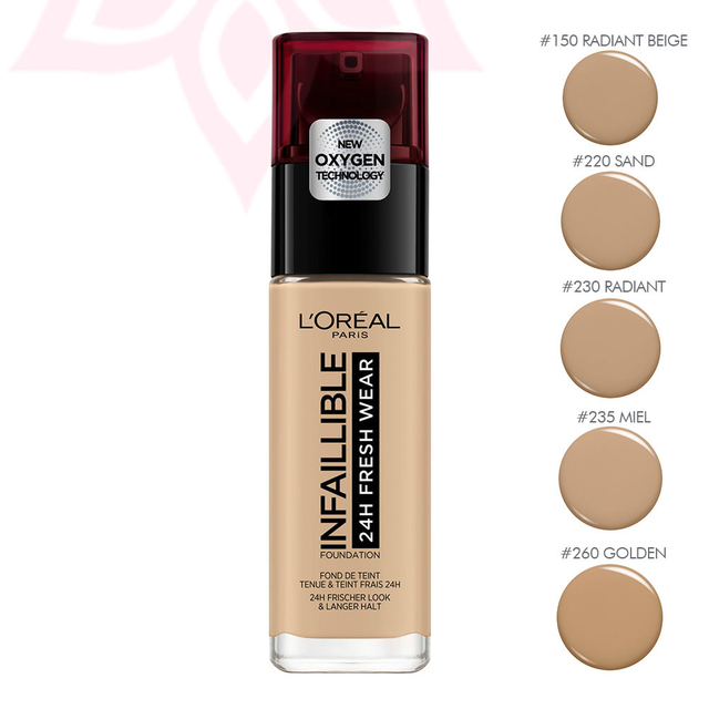 tonos de compacto loreal infallible