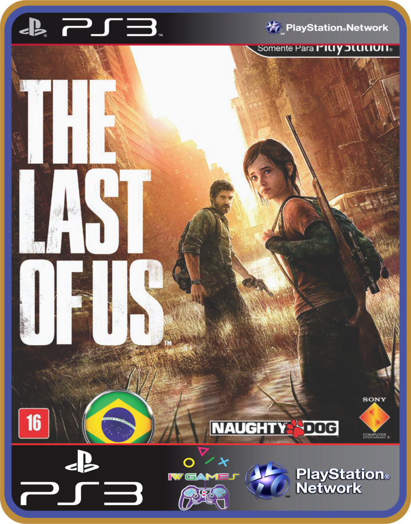 Ps3 The Last Of Us Dublado Em Português Mídia Digital