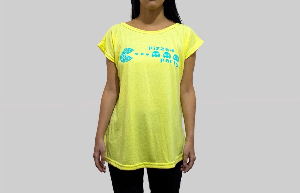 remeras amarillas mujer