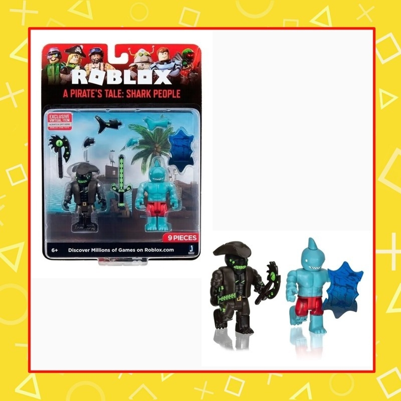 Set De Dos Personajes Roblox Con Codigo Para Juego - juguetes de roblox codigos
