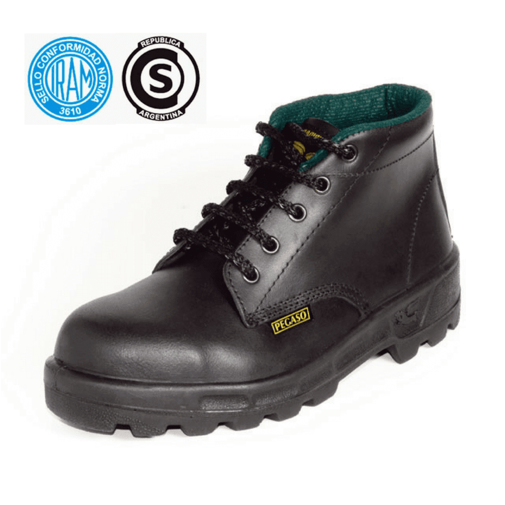 botines punta de acero