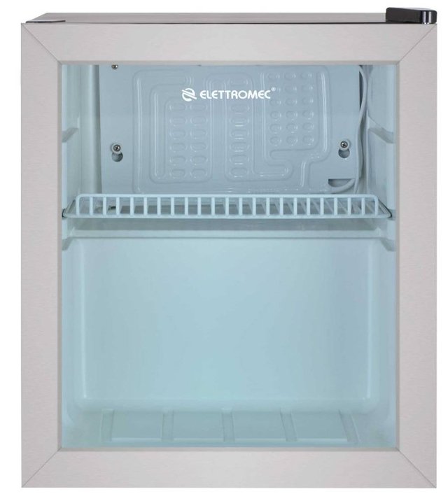 Geladeira/refrigerador 46 Litros 1 Portas Inox - Elettromec - 110v - Fbfs46xv