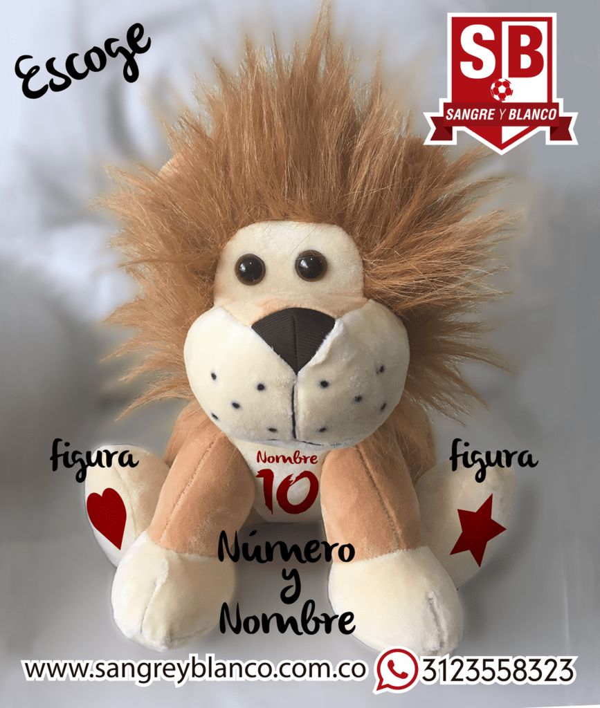 peluche leon pequeño