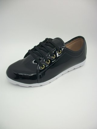 Tênis Lady Shoes Preto Solado Branco Tra... ... Tênis Lady Shoes Preto Solado Branco Tra... ...