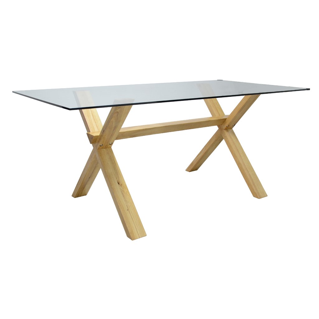 Mesa base de madera natural - Comprar en WEBHAUS