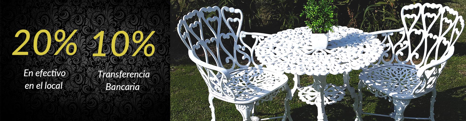 Juegos de jardín de Hierro 1 Precios en Argentina Hierro Estilo