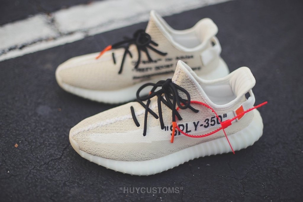 yeezy 350 off white real