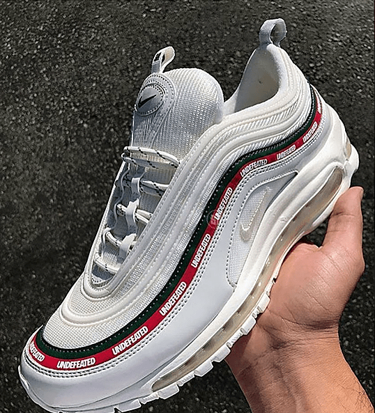 nike air max 97 undefeated branco