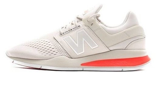 tênis masculino new balance 247 revlite bege e laranja