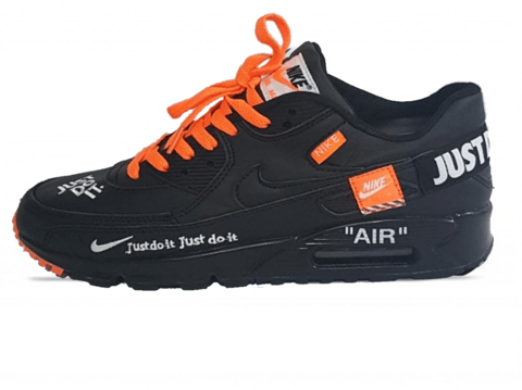 air max 90 preto com amarelo