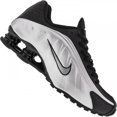 nike shox r4 prata