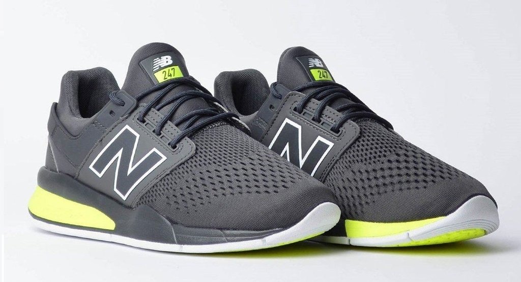 new balance 247 cinza masculino