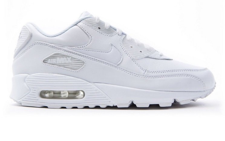 air max 90 leather branco