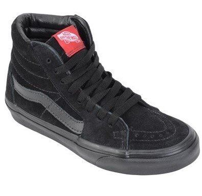 vans preto cano alto