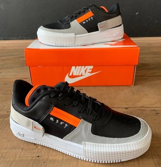 tenis nike air force laranja
