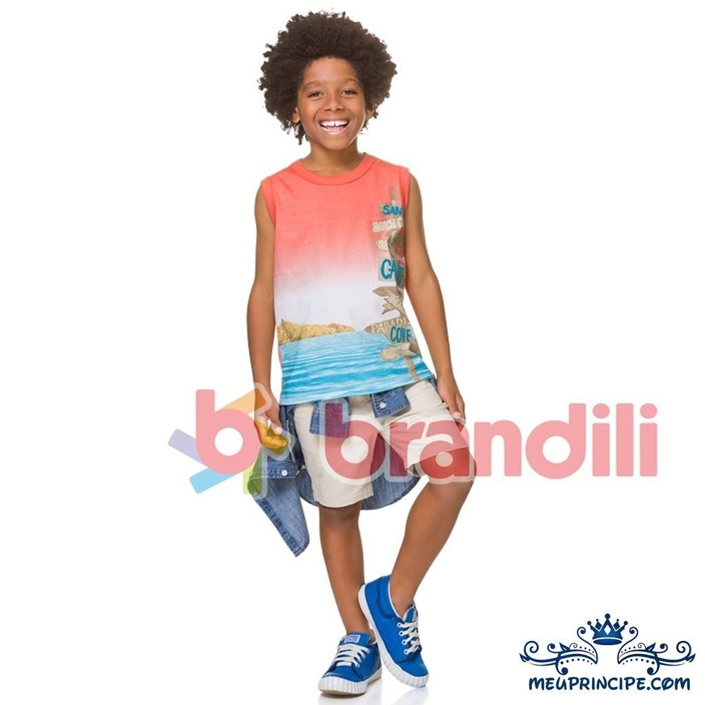 camisa de praia masculino infantil