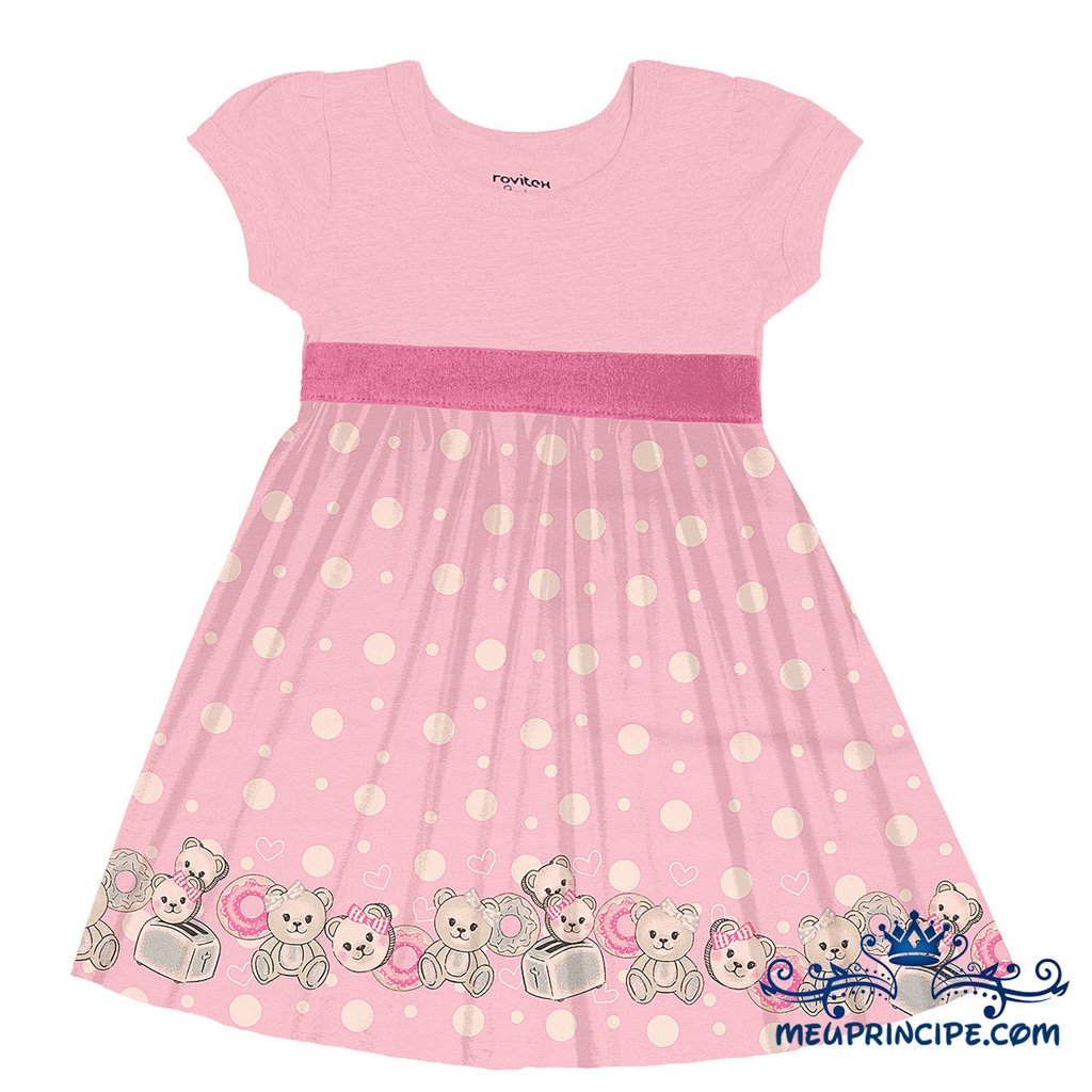 vestido rodado bebe