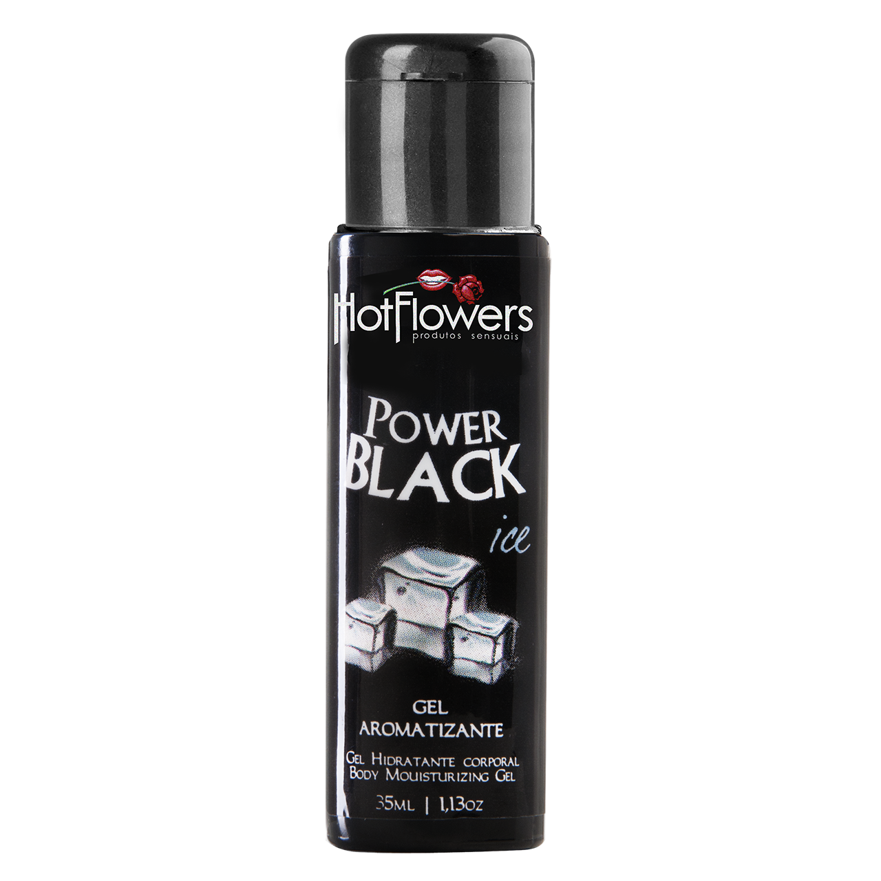 Power Black Gel Comestível 35ml Hot Flowers