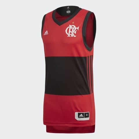 regata flamengo basquete branca