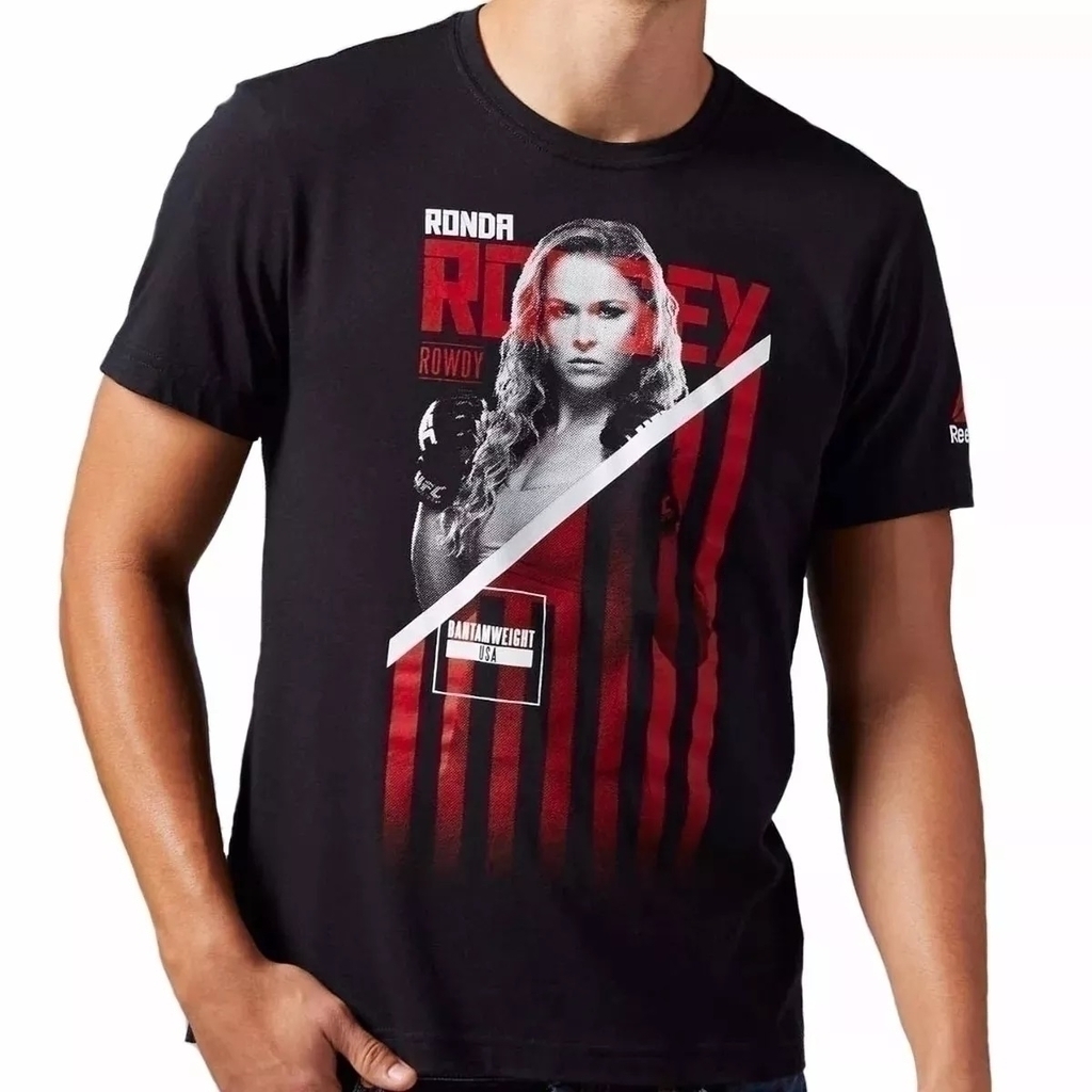 camisa reebok ufc branca