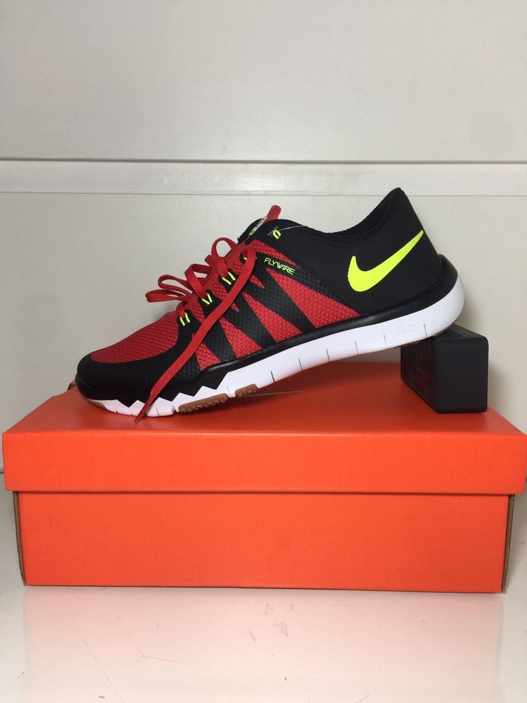 nike free vermelho