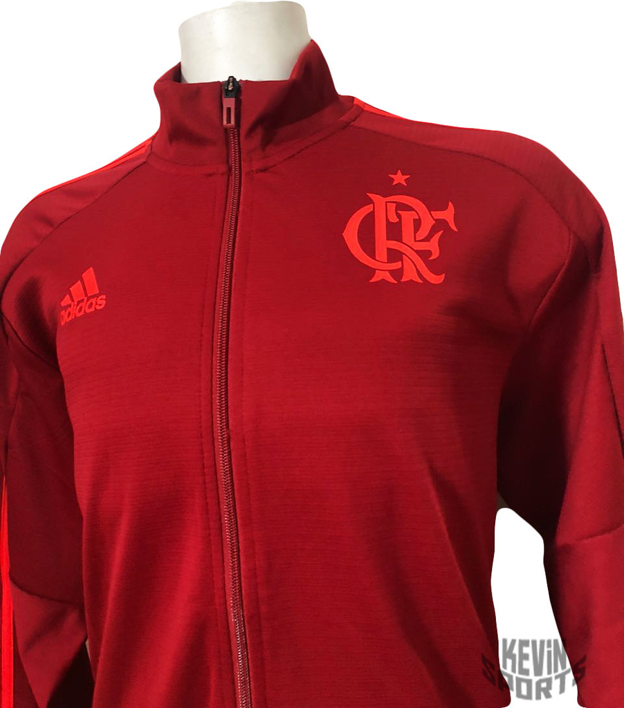 Jaqueta de Treino Flamengo Adidas 2018 Vermelha CF2526