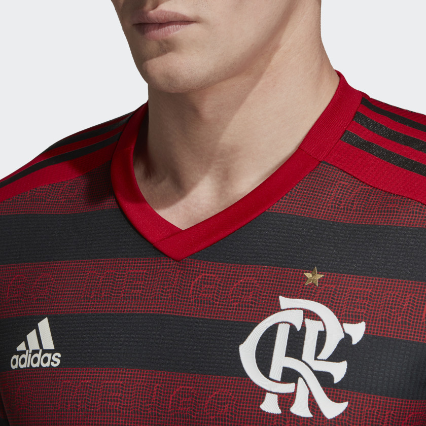 camisa flamengo jogo 1 authentic adidas 2019